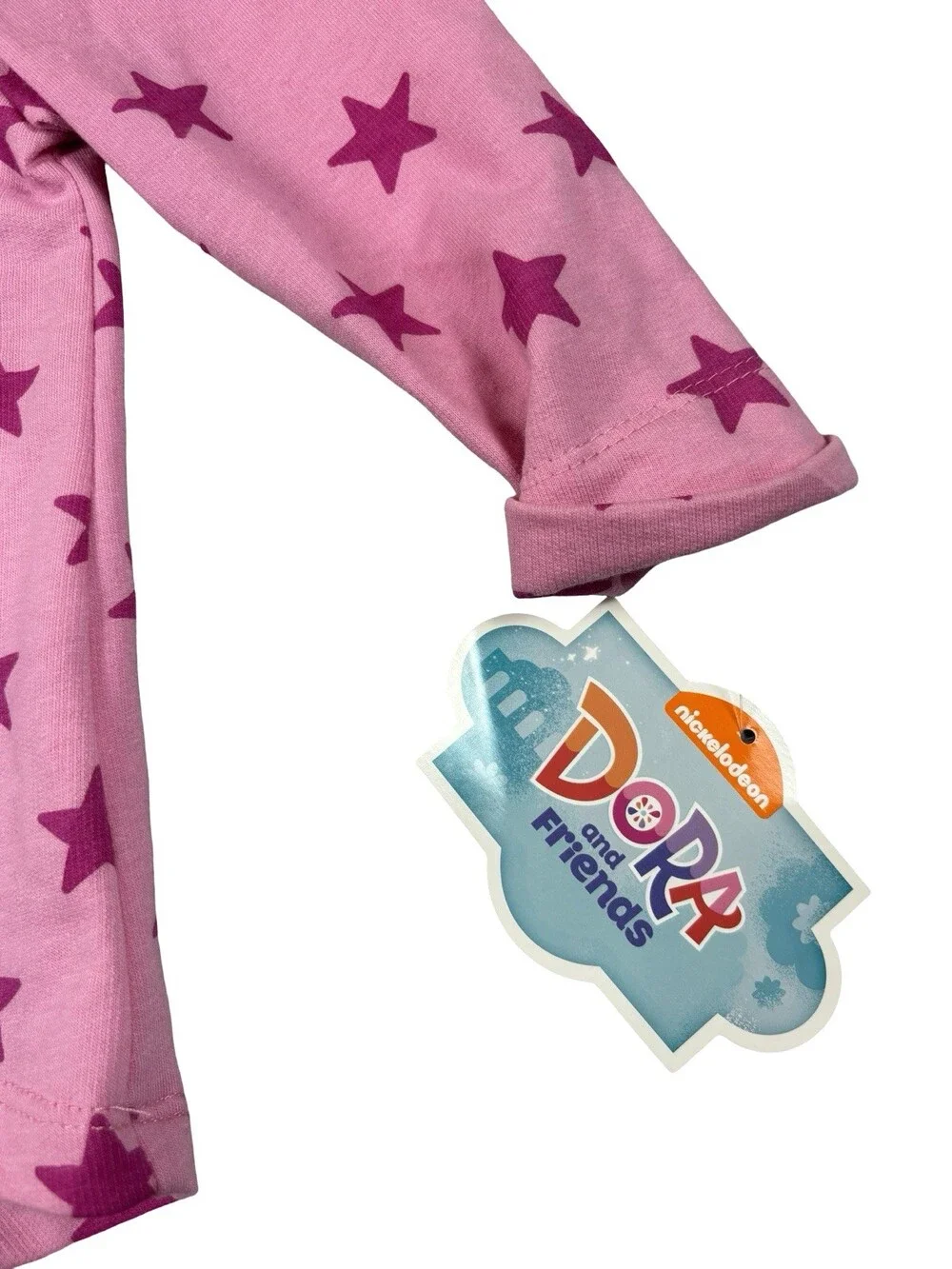 Y2K 2015 Nick JR. Dora the Explorer Long Sleeve Shirt Pink Kids 24M NWT